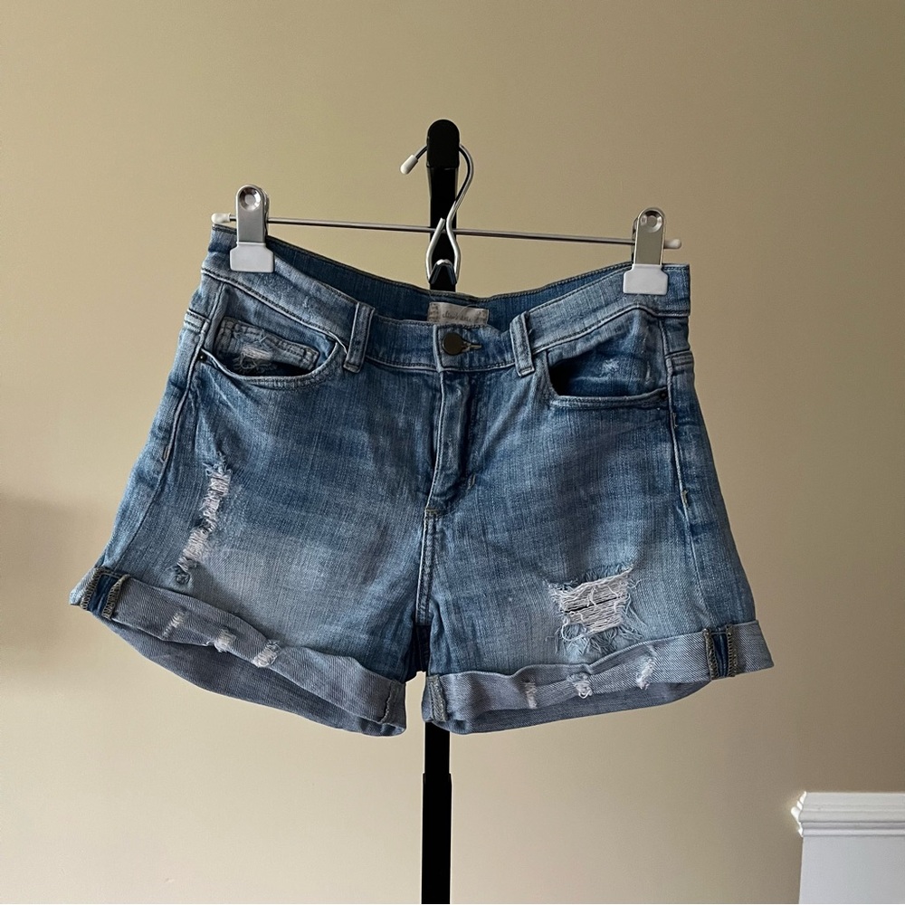 Women's Blue Denim Shorts